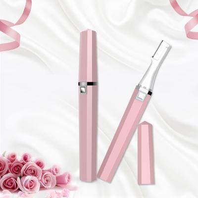 China Electric Makeup Eyebrow Trimmer Eyebrow Shaving Painless Electric Razor Removal Eyebrow Trimmer for sale