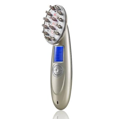 China Portable Electric Hair Regrowth Comb Hair Growth Comb Massage Effort Relax Electric Regrowth Hair Massager for sale