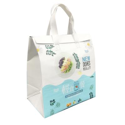 China Waterproof Custom Takaway Foil Food Bag Cooler Cooler Insulation Bag Thermal Insulation Bag for sale