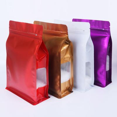 China Barrier Ready To Ship Colorful Aluminum Foil Zipper Top Plastic Mylar Pouch Packaging Bag for sale