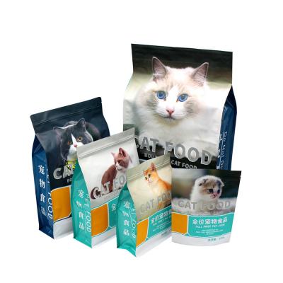 China ANTISTATIC Best Selling 2.5 Kg 5 Kg 10 Kg Resealable Plastic Cat Food Bag for sale