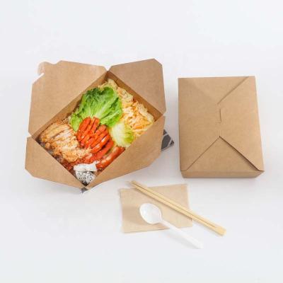 China Eco Friendly Disposable Disposable Catering Food Packaging Quick Boxes for sale