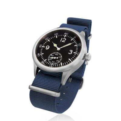 China OEM Chronograph Men's Simple Chronograph Watch Nylon Band Quartz Watch for sale