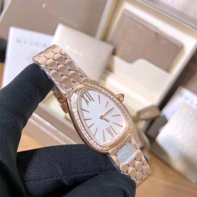 China Red crown ladies water resistant diamond circle eta quartz movement obelisk shape diamond top brand watches for sale