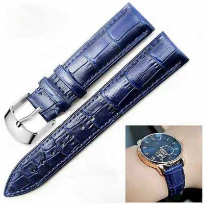 China Low MOQ Water Resistant Quick Release Custom Genuine Leather High Quality Watch Strap for sale