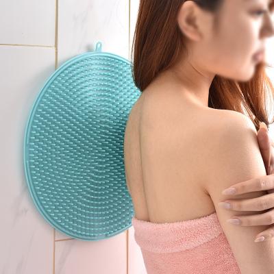 China Round Back Foot Massage Remover Acupressure Mat With Non Slip Bath Mat Improve Circulation Shower Foot Bathing Mat Bath Massage Pad for sale