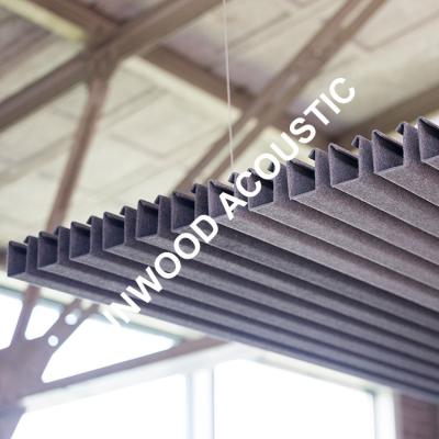 China Artistic Square Acoustic Tube Linear Office Noise Reduction Ceilings False Ceiling for sale