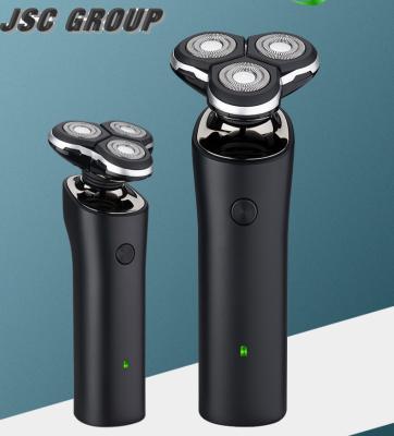 China Triple Blade USB Charging Rechargeable Electric Shaver Blade Waterproof Cordless Triple Shavers For Men Washable Rechargeable Shaver. for sale