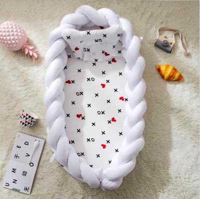 China Wholesale Cozy Newborn Baby Crib 0-1 Year Folding Travel Portable Baby Crib In The Crib Soft Crib Crib for sale