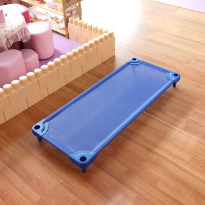 China Cheap Wholesale Modern Steel Frame Kindergarten Plastic Baby Crib for sale