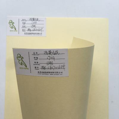 China Light Yellow Food Grade FDA ISO Approved Packaging Paper Roll for sale