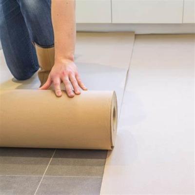 China La madera degradable reduce el rollo temporal de la protección a pulpa del piso para el emplazamiento de la obra en venta