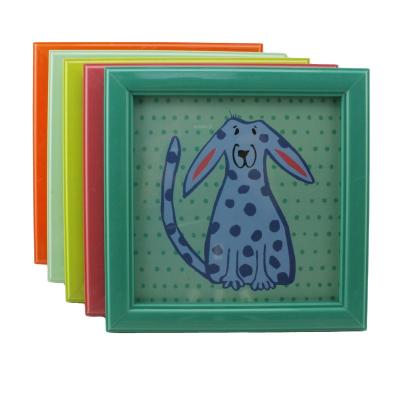 China Nature High Quality Wholesale Mini Photo Frame Custom Made PVC Private Design for sale