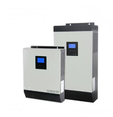 China Off Grid 3Kva Solar Power Hybrid Inverter 24vdc To 220vac 230vac Built In MPPT Solar Charge Controller for sale