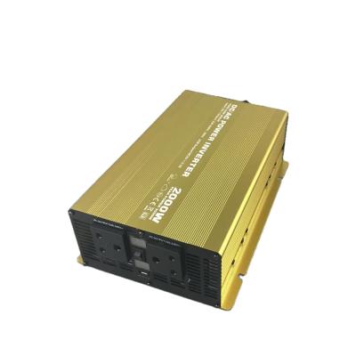 China Solar System Manufacturer 2000W 12v Inverter 12v 220v Pure Sine With Digital Display for sale