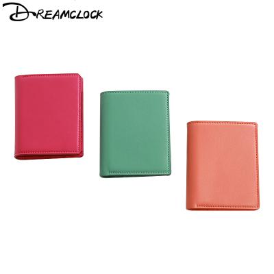 China Popular Slim RFID RFID Blocking Leather Wallet With Box Pop Metal Aluminum Case For Credit Card Wallet for sale