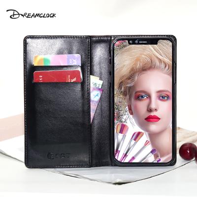 China 2021 Supports Luxury Anti-fall Customization Cell Phone Wallet PU Leather Cell Phone Case With Zipper for sale