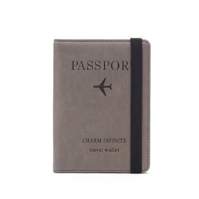 China Waterproof 2021 New RFID Ladies Passport Multifunctional ID Card Wholesale Passport Holder Wallet Bag Clip Manufacturers for sale