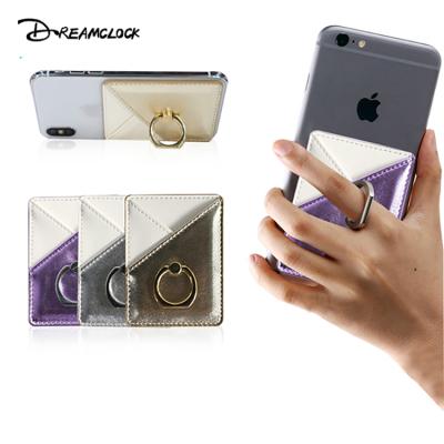 China Anti-fall Newest Design Universal Custom Leather Cell Phone Holders For Iphone 12 for sale