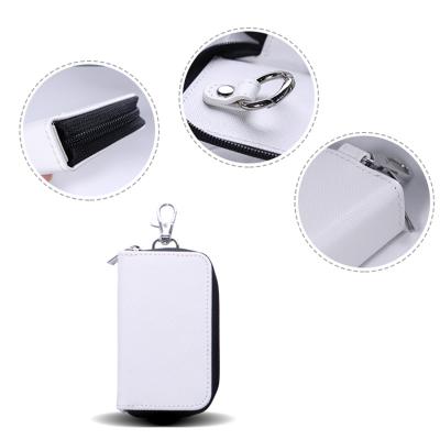 China Hot Sales PU Anti-fall Support Customization Cover Case Leather Air Tag Bag For Tracker for sale