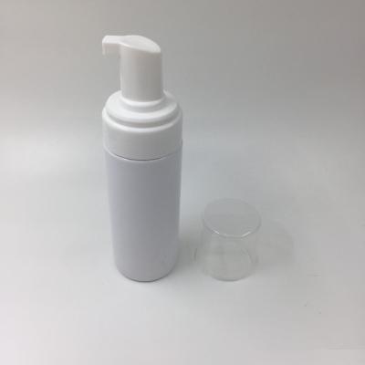 China Non Spill 43mm Neck Foaming Pump Pet Bottle For Hair Foaming Foaming Soap Pump Bottle 100ml /8oz for sale