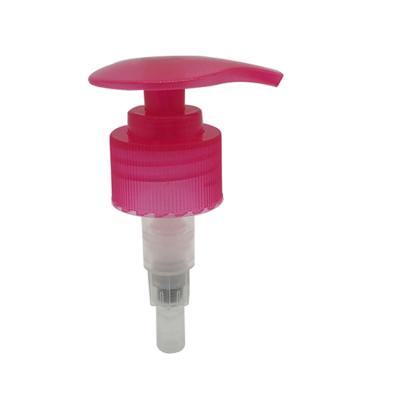 China Non Spill New Custom Plastic Multi Color Hand Sanitizer Pink 28/410 Lotion Dispenser Pump for sale