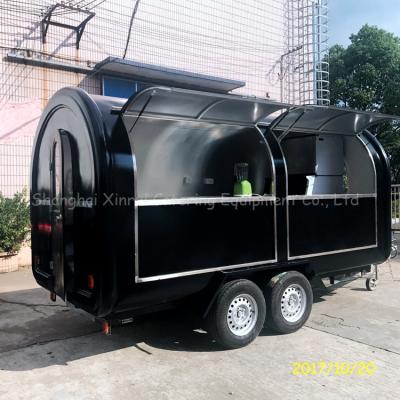 China fiberglass pancake food donut kiosk trailer cart fiberglass pancake food donut kiosk trailer cart for sale