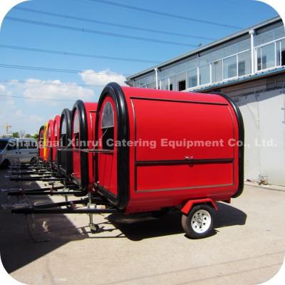 China 2014 Cozy Outdoor Food Shake Pork Taco Grilled Chicken Food Kiosk Cart Trailer For Sale XR-FC220 B for sale