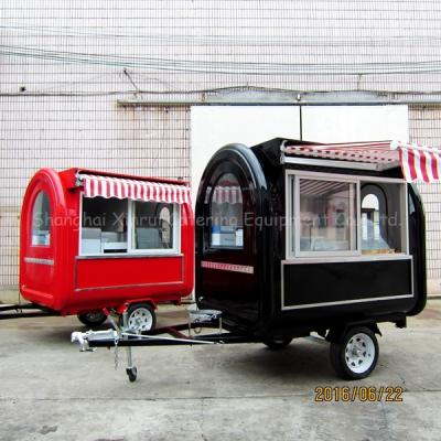 China 2016 XR-FC220 F Waffle Fast Food Cart Trailer Malaysia Waffle Fast Food Cart Trailer Malaysia for sale