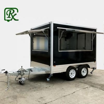 China Vegetable Processing Plant European Standard Foodcart Mobile Food Trailer Concession With L285*w210*h210cm Equipments Prepare And Vend Foods for sale