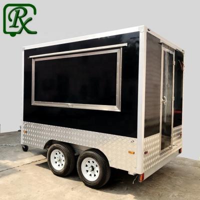 China Vegetable processing factory mobile street hot dog food cart service for sale