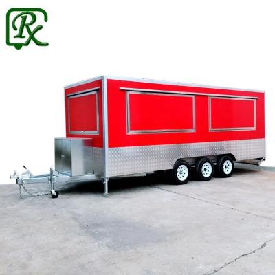 China Mobile vegetable processing factory food halal truck food trailer carts with wheels for sale for sale