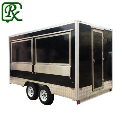 China Vegetable processing plant burgar ice cream trailer mobile food trucks mobile food trailer sale for sale