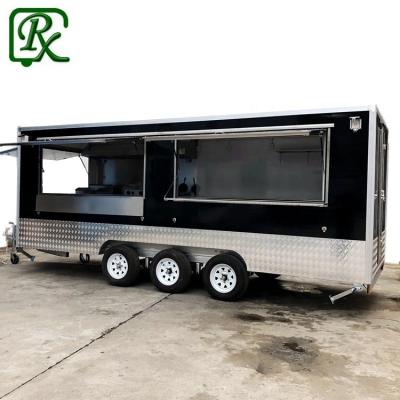 China Vegetable processing factory waffle foodtruck trailer canteen truck food truck mobile for sale