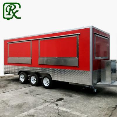 China mobile vegetable processing plant prefab coffee trailer carts for sale for sale