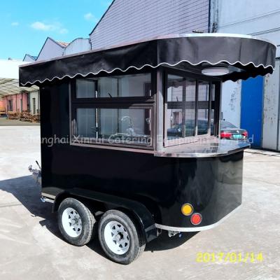 China Electric Used Pizza L275*w220*h210cm Electric Used Food Trucks Pizza Food Trucks Semi-Round for sale