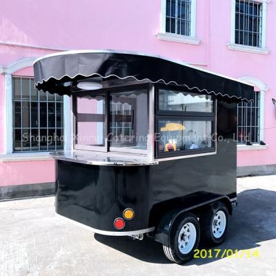 China Hamburger Van Kiosk Stall Factory Supply Van Kiosk Burger Stall for sale