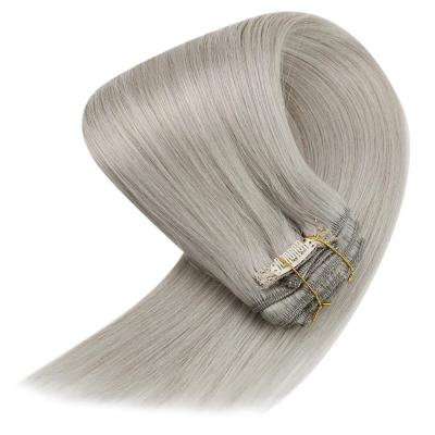 China China Natural Professional Made Real Natural Wave Virgin Human Hair Extensions Lace Up Wig Clipse for sale