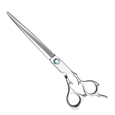 China Stocked Dog Scissors 7.5 Inch Grooming Scissors SUS440C Pet Scissors OEM Manufacturer 9CR Pet Shears for sale