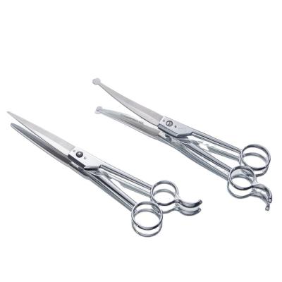 China Sustainable Safety Around The Tip Home Care Scissors , Stainless Steel Pet Grooming Scissors for sale