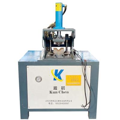 China Angle Notching Hole Punching And Cutiting Angle Punch Hydraulic Pipe Cutting Punch And Pipe Notching Machine for sale