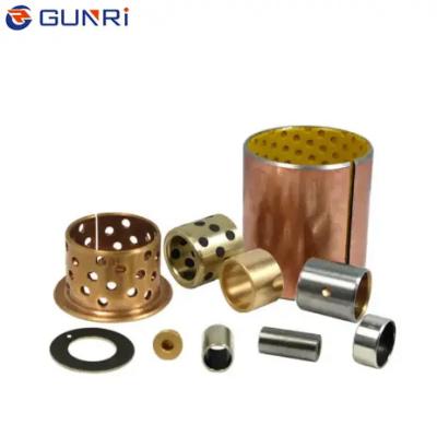 China GUNRI Precision Aluminum Slide Bushing Self-Lubricated Backing CNC Service CNC Machining Parts for sale