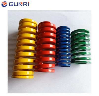 China Precision Coil GUNRI Standard Coil Misumi Coil Compression Spring Metric Manufacturer Mold Direct Spring Loaded Die Springs For Stamping for sale