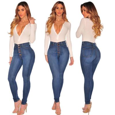 China 2018 cheap private logo ladies jeans fabric quality denim china factory clothing breathable japanese breeches pants wholesale for sale