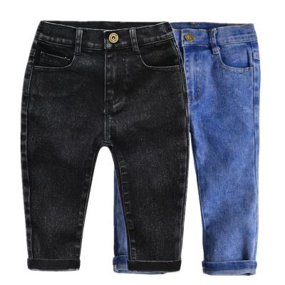 China High Quality Breathable Vintage Stretch Legging Denim Pants Kids Jeans Kids Boys Jeans Baby Blue Black Toddler Jeans for sale