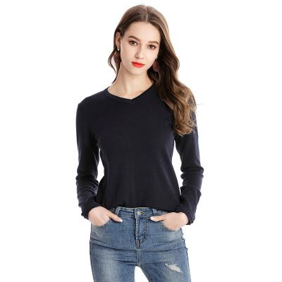 China Ladies fashion anti-shrink cheap women sweater tops long sleeve Ecuador winter clothes drop ship clothing 2021 European for sale