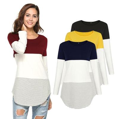 China Anti-pilling high-end clothes show female women's clothing Pakistani women's clothing blouse drop ship long sleeve tops for sale