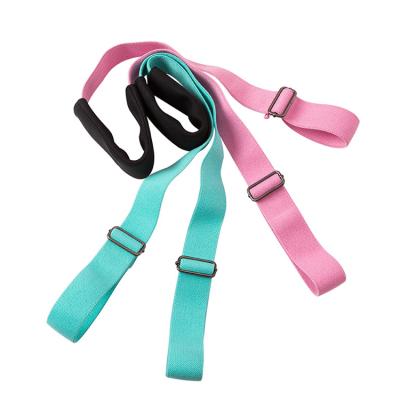 China Gym Training Fitness Grips New 200*5cm Yoga Fitness Band Elastic Stretching Resistance Band Single Term Split Band for sale