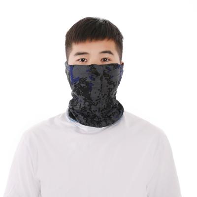 China Outdoor Activities Wholesale Popular Men And Women Summer Outdoor Sports Ice Silk Face Mask Climbing Sunscreen Bandanas Neck Scarf for sale