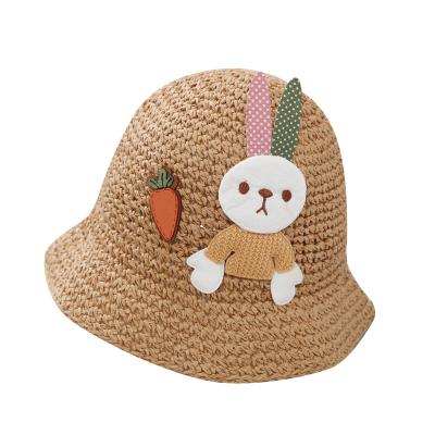 China 2021 New Baby Street Fisherman Hat Spring And Straw Hat Cute Small And Comfortable Breathable Basin Hat for sale